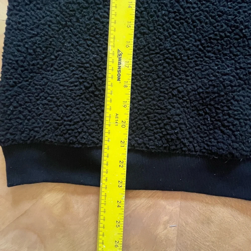 Old Navy Black Fleece Pullover Hoodie – Size XL